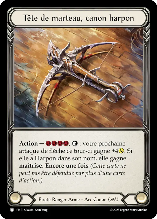 Card: Hammerhead, Harpoon Cannon