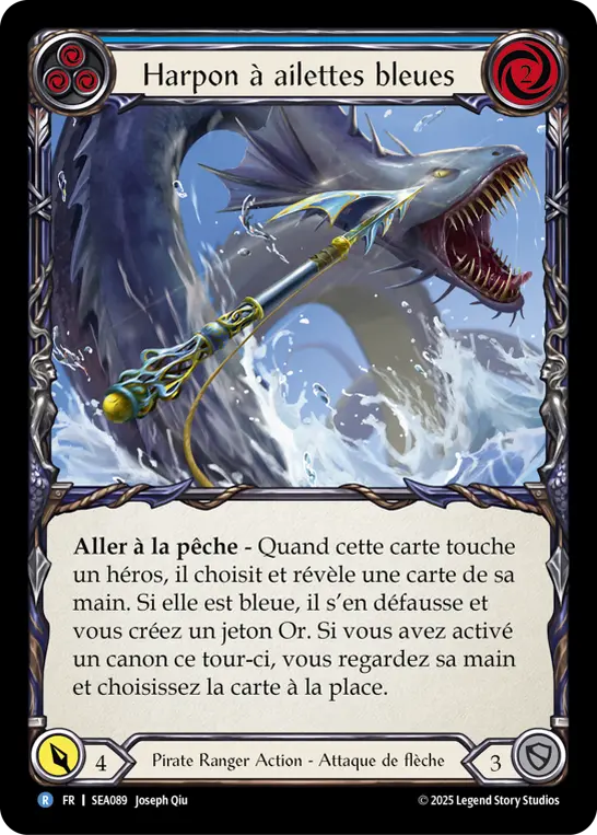 Card: Blue Fin Harpoon (blu)