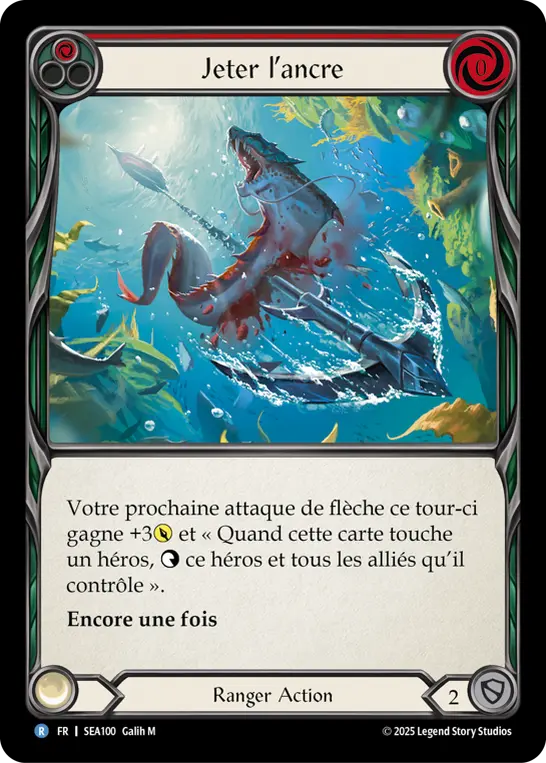Card: Drop the Anchor (red)