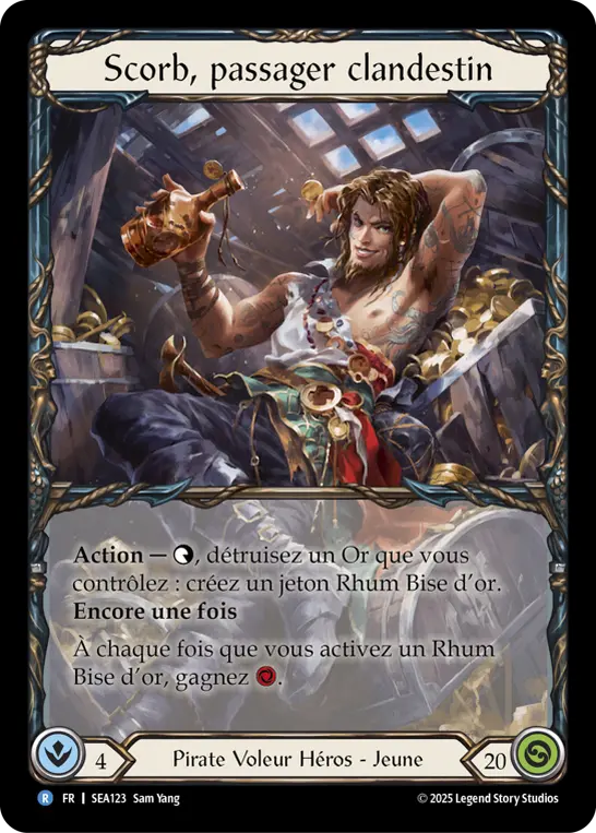 Card: Scurv, Stowaway
