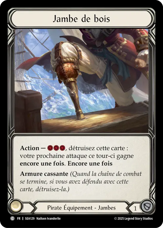 Card: Peg Leg