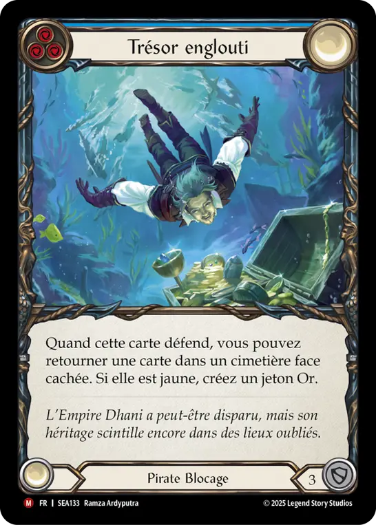 Card: Sunken Treasure (blu)