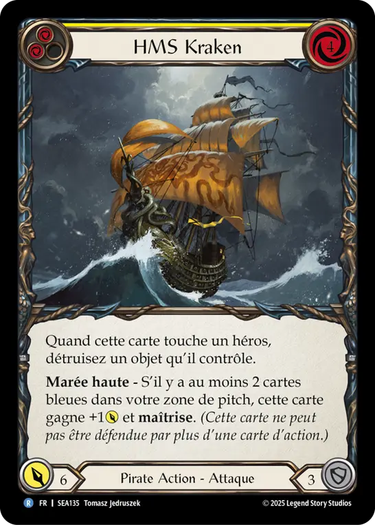 Card: HMS Kraken (yel)