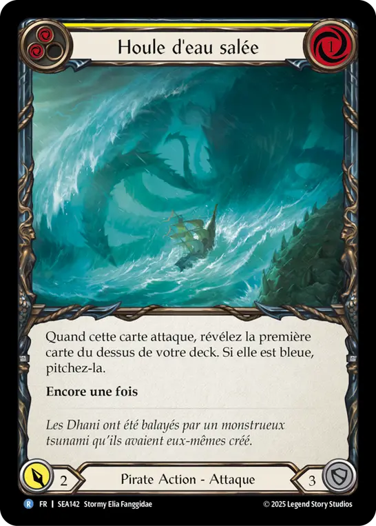 Card: Saltwater Swell (yel)