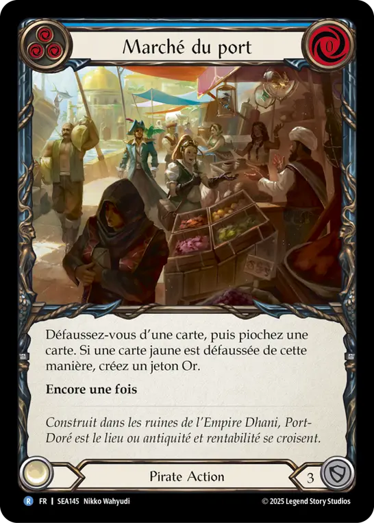 Card: Portside Exchange (blu)