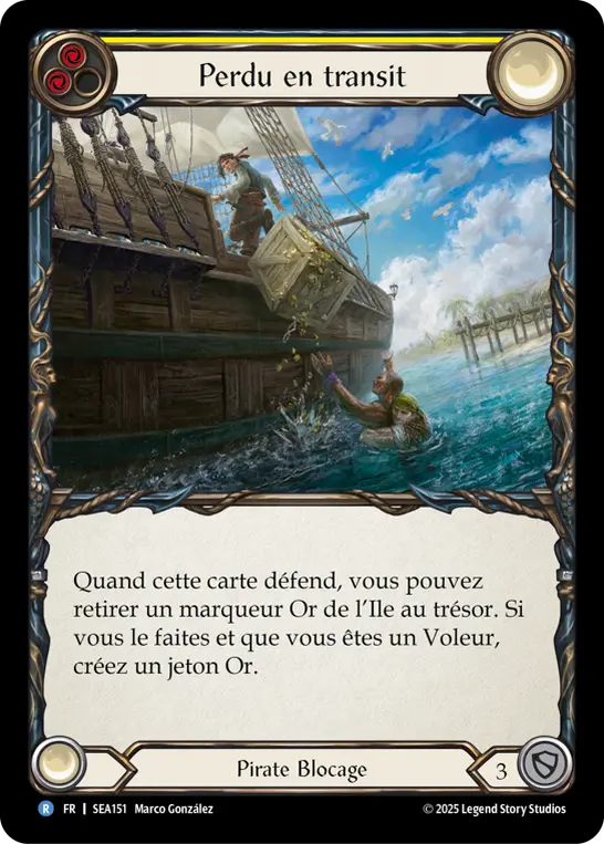 Card: Lost in Transit (yel)