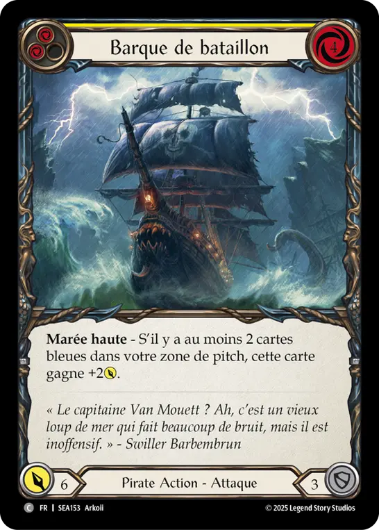 Card: Battalion Barque (yel)