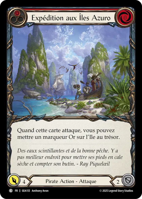 Card: Expedition to Azuro Keys (red)