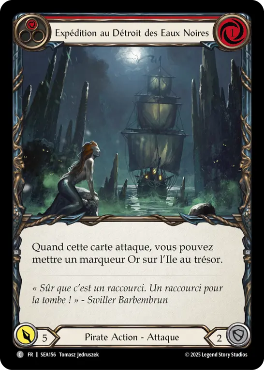 Card: Expedition to Blackwater Strait (red)
