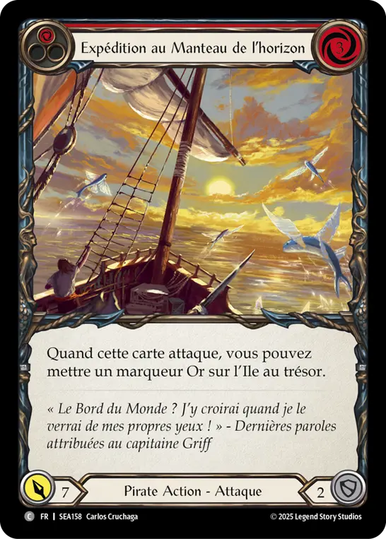 Card: Expedition to Horizon's Mantle (red)
