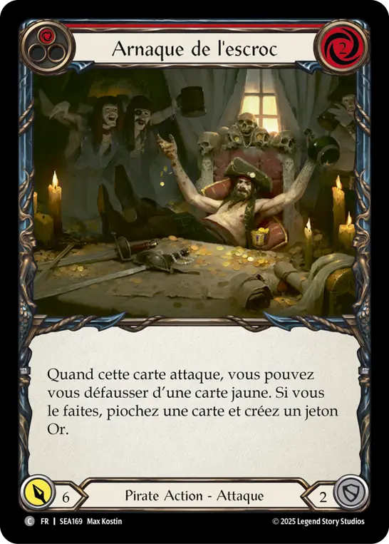 Card: Swindler's Grift (red)