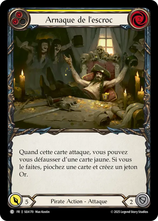 Card: Swindler's Grift (yel)