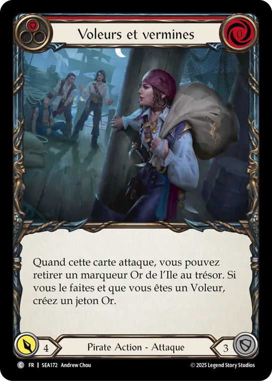 Card: Thiev'n Varmints (red)