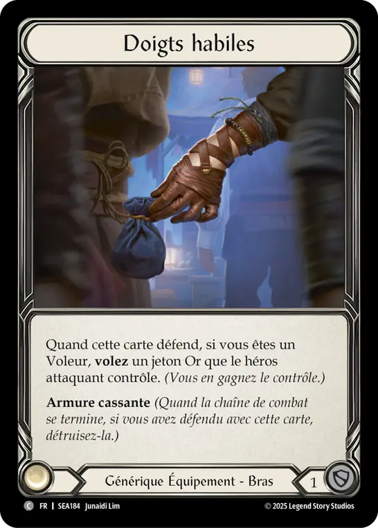 Card: Light Fingers