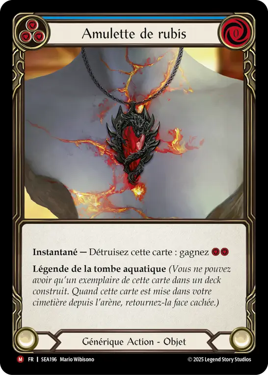 Card: Ruby Amulet (blu)