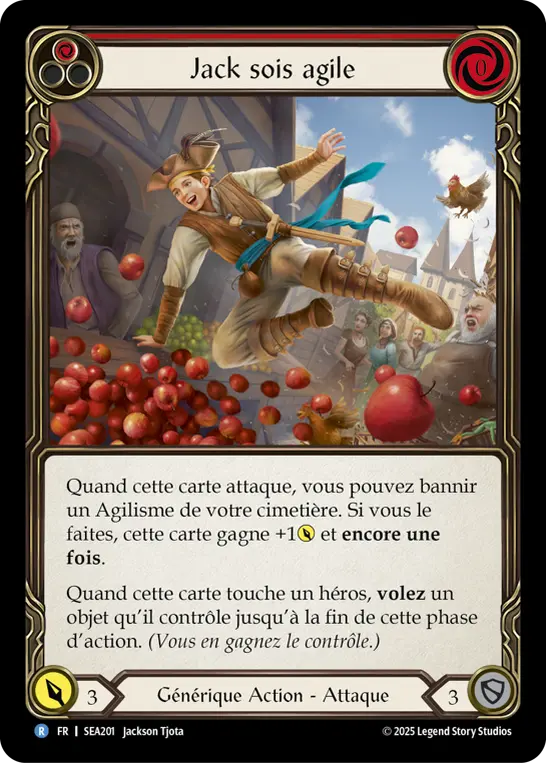 Card: Jack Be Nimble (red)