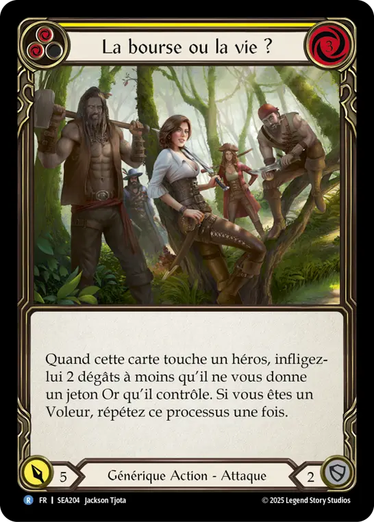 Card: Money or Your Life? (yel)