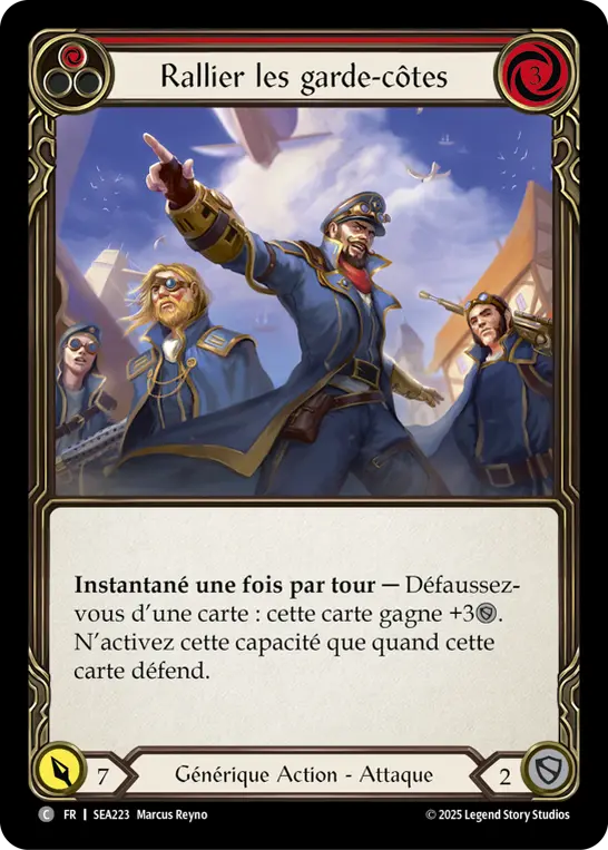 Card: Rally the Coast Guard (red)