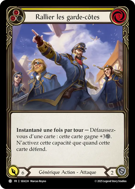 Card: Rally the Coast Guard (yel)