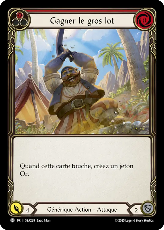 Card: Strike Gold (red)