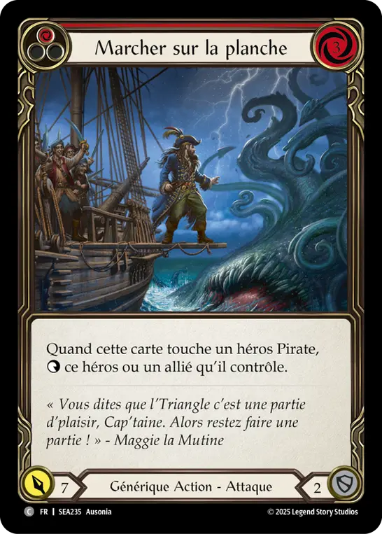Card: Walk the Plank (red)
