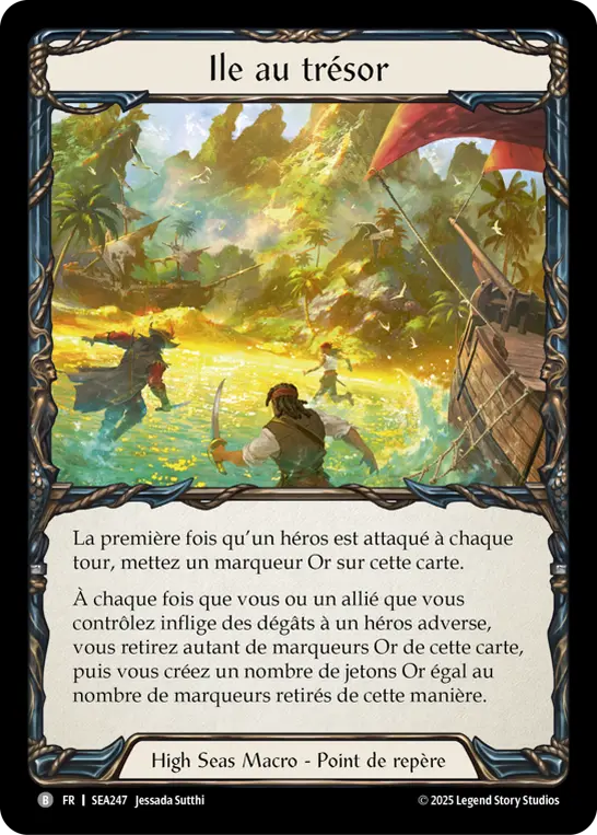 Card: Treasure Island