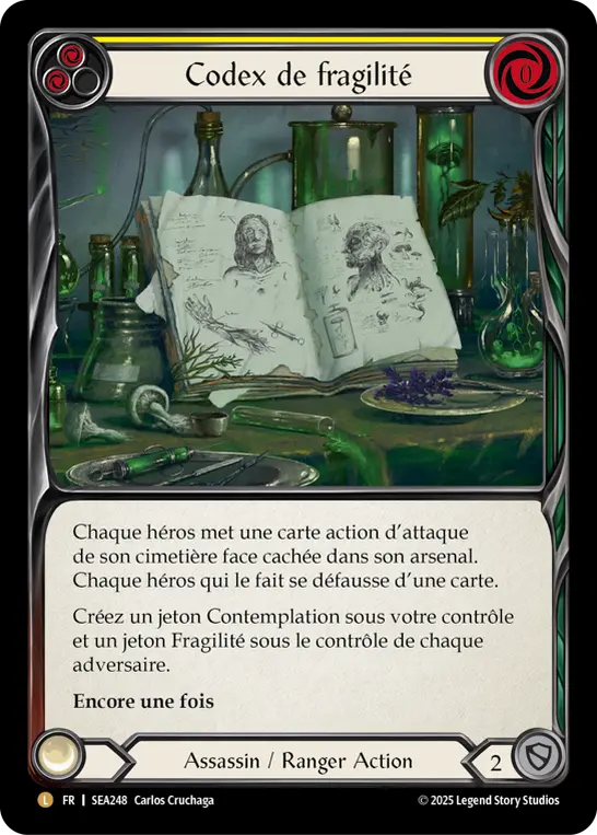 Card: Codex of Frailty (yel)