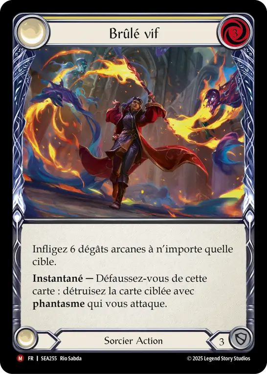 Card: Burn Bare