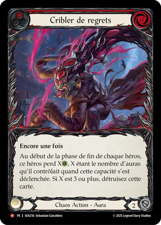 Card: Riddle with Regret (red)