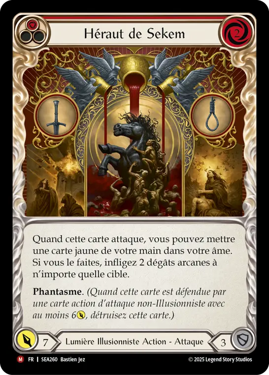 Card: Herald of Sekem (red)