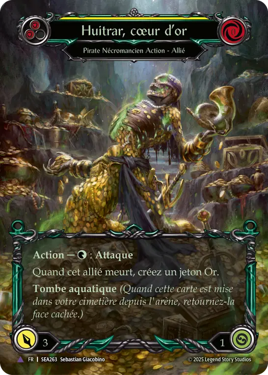 Card: Oysten, Heart of Gold (yel)