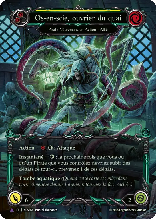 Card: Sawbones, Dockhand (yel)