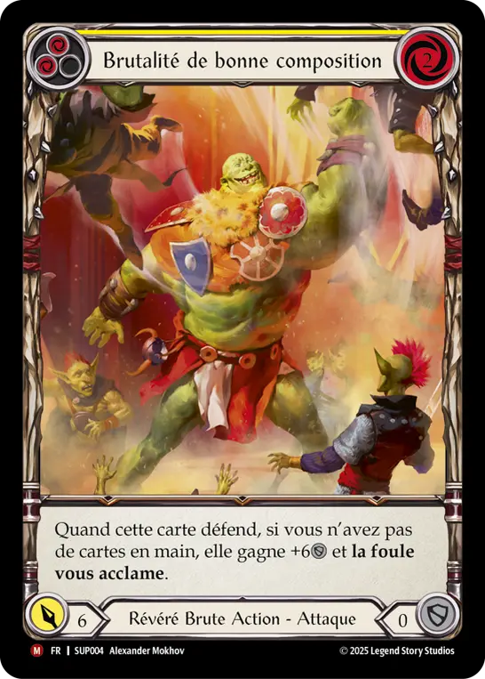Card: Good Natured Brutality (yel)