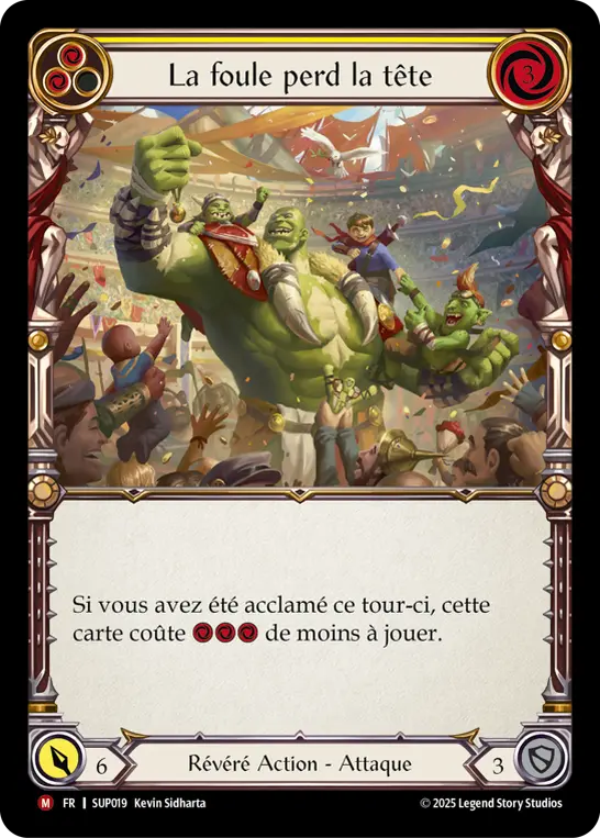 Card: Crowd Goes Wild (yel)
