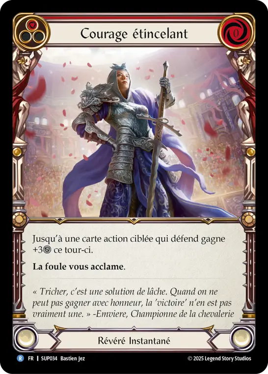 Card: Shining Courage (red)