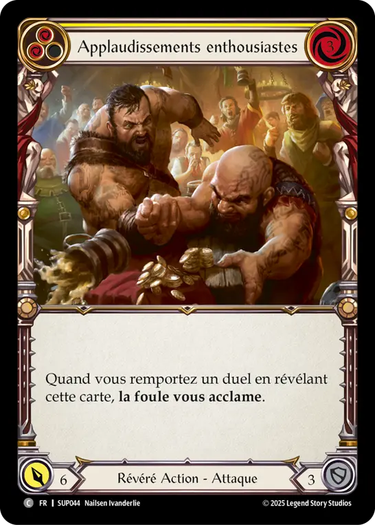 Card: Rapturous Applause (yel)