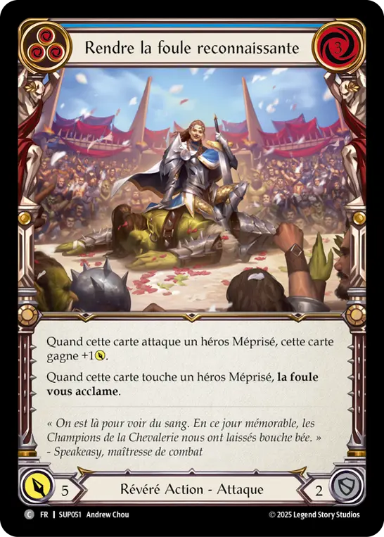 Card: Turn the Crowd Grateful (blu)