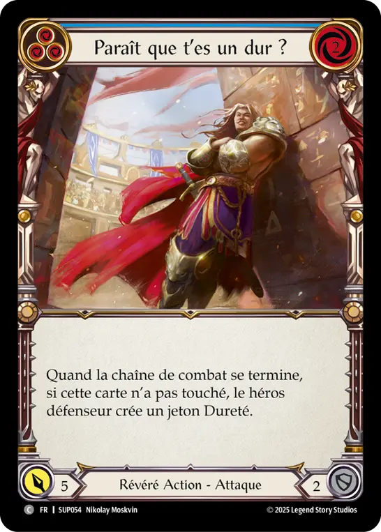 Card: Who's the Tough Guy? (blu)