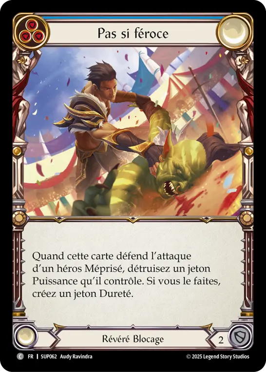 Card: Not So Mighty (blu)