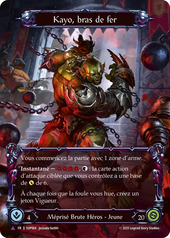 Card: Kayo, Strong-arm