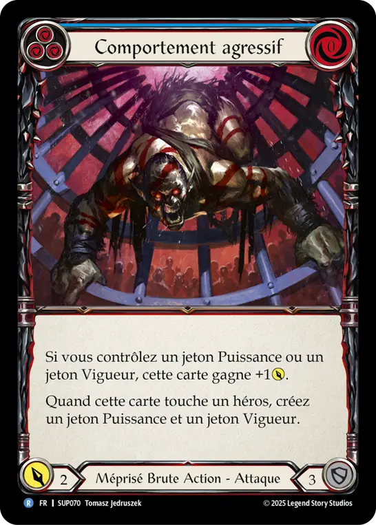 Card: Offensive Behavior (blu)