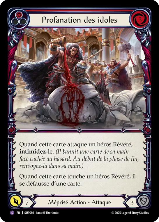 Card: Tear Down the Idols (red)