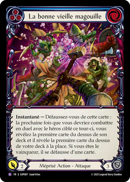 Card: The Old Switcheroo (blu)