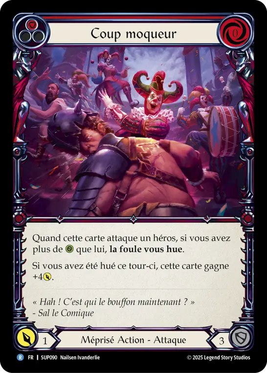 Card: Mocking Blow (red)