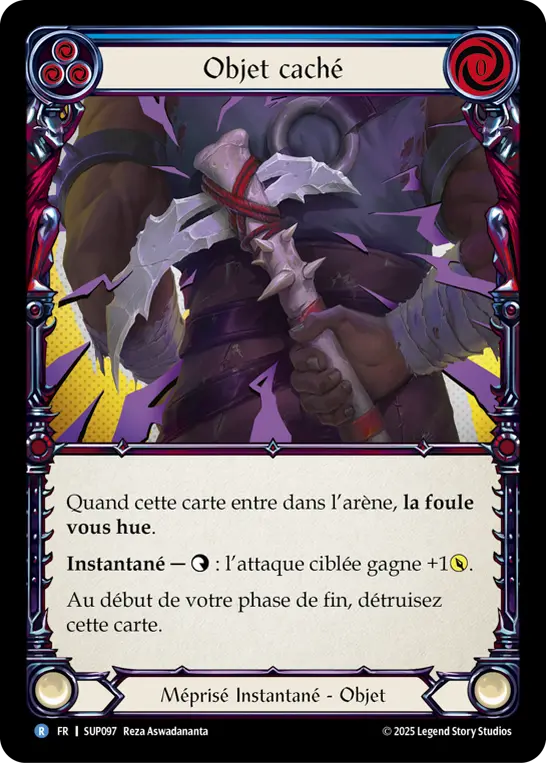 Card: Concealed Object (blu)