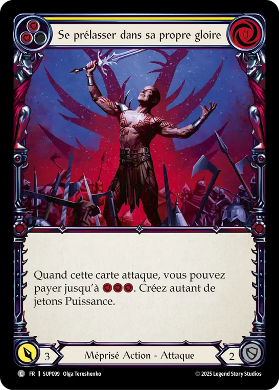 Card: Bask in Your Own Greatness (yel)