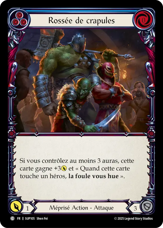 Card: Goon Beatdown (blu)