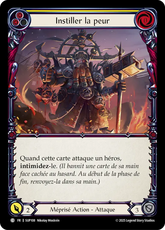 Card: Instill Fear (yel)