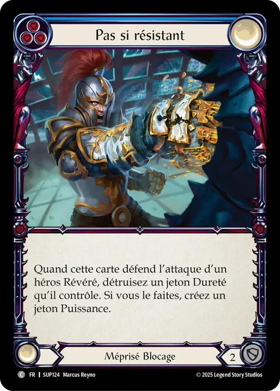 Card: Not So Tuff (blu)