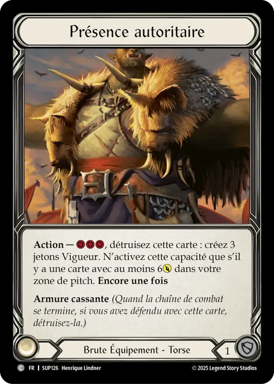 Card: Overbearing Presence